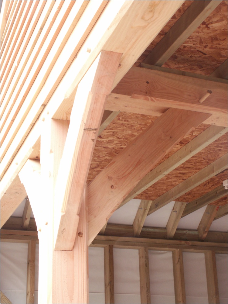 Traditional timber framing